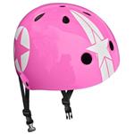 STAMP Casco Skate Pink Star