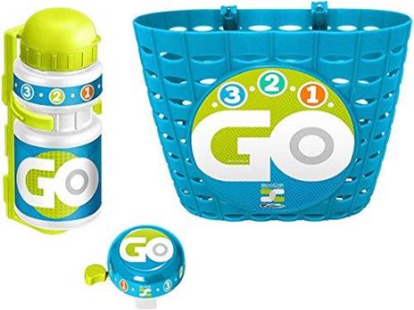 Stamp Blu Combo Corbeille + BIDON + SONNETTA SKIDS Control K680508