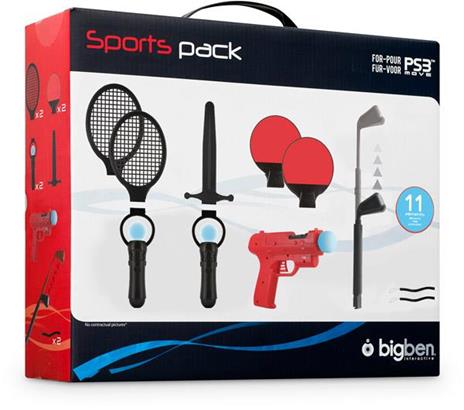 Bigben Interactive Move Sports Pack, PS3