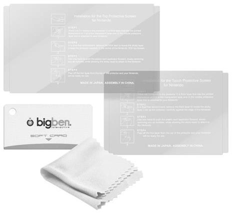 Bigben Interactive 3DSXLPROTECTKIT protezione per schermo Pellicola proteggischermo trasparente Console da gioco Nintendo 1 pezzo(i) - 3