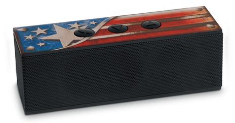 Bb Speaker Bluetooth Usa Bandiera Audio/video - 3