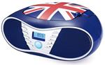 Bb Lettore Radio Cd Uk Bandiera Audio/video