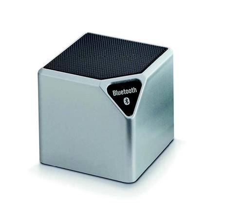 BB Speakers Wrlss Bluetooth Silver metal - 2