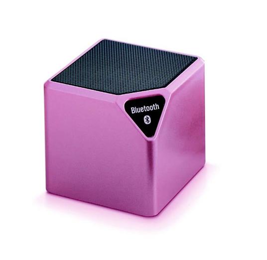 BB Speakers Wrlss Bluetooth Rosa metal - 2