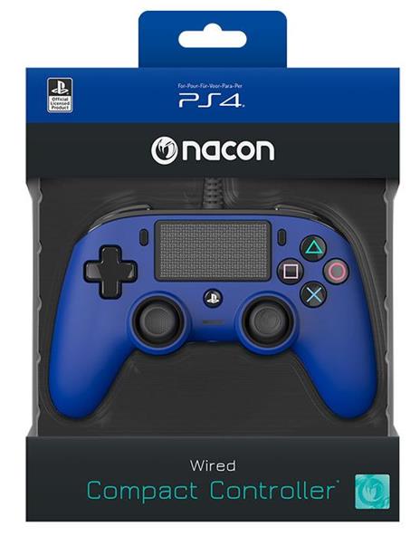 NACON Controller Wired Blu PS4 - 2