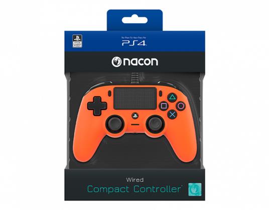 NACON Controller Wired Arancione PS4 - 11