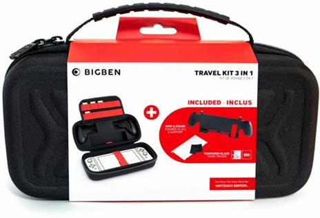 Bigben Interactive Switch Pack III Custodia rigida Nintendo Nero
