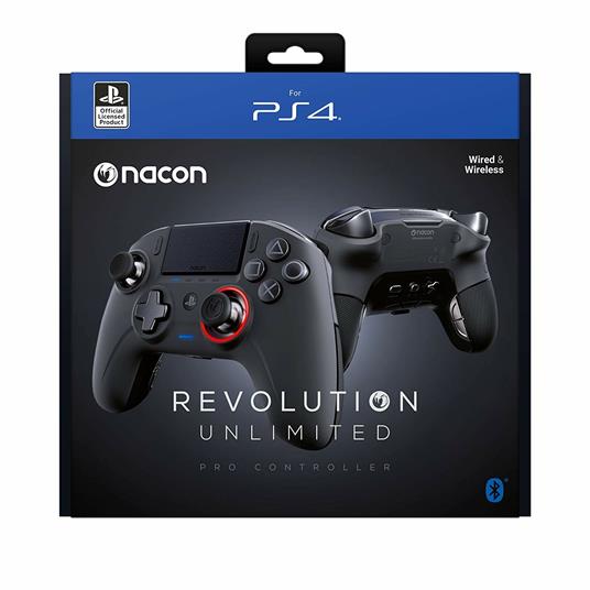 NACON Revolution Unlimited Gamepad PC,PlayStation 4 Nero