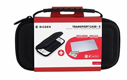 Kit Custodia di Trasporto Rigida e Proteggi Schermo in Vetro Temperato - Nintendo Switch