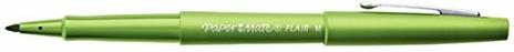 Penna Flair Nylon Pastel punta fibra M 1.1. Confezione da 4. Turchese, arancione, magenta, viola - 4