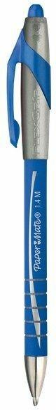 Penna a sfera a scatto Paper Mate Flexgrip Elite blu punta 1,4 mm