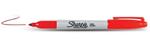 Sharpie Fine Point marcatore permanente Rosso Punta sottile