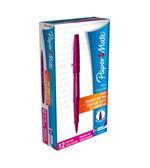 Penna con punta sintetica Paper Mate Flair Nylon viola. Confezione 12 pezzi