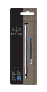 Parker Vector penna stilografica Sistema di riempimento della cartuccia Acciaio inossidabile 1 pezzo(i)