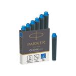 Parker 1950409 ricaricatore di penna Blu 6 pezzo(i)