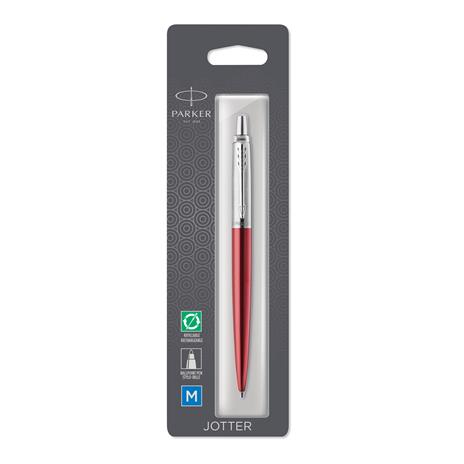 Penna Jotter Core Kensington Red CT- tratto M - inch. Blu - in blister x1 - 2