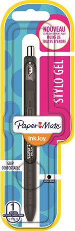 Penna a inchiosto a scatto Papermate Inkjoy Gel punta da 0,7 mm Nero