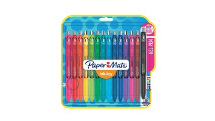 Papermate InkJoy Penna in gel retrattile Medio Colori assortiti 14 pz