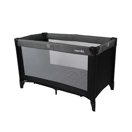 Lettino Da Campeggio Soda Black/Grey Con Borsa  001160