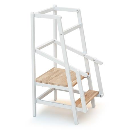 Torre Di Apprendimento In Legno Bianco Regolabile In Altezza  24028060 - 2