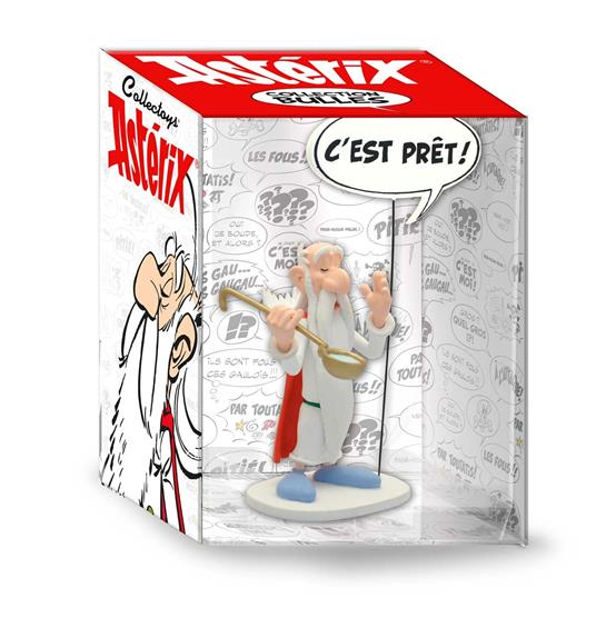 Asterix. Collector's Figure Comics Speech. Getafix. Plastoy (133)