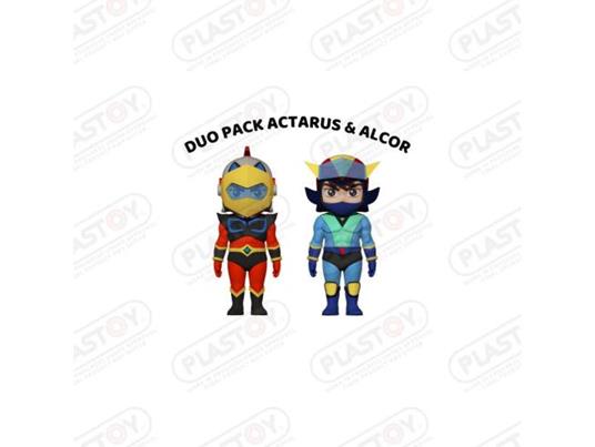 GRENDIZER ALCOR + ACTARUS FIG DUO PACK Figura Plastoy