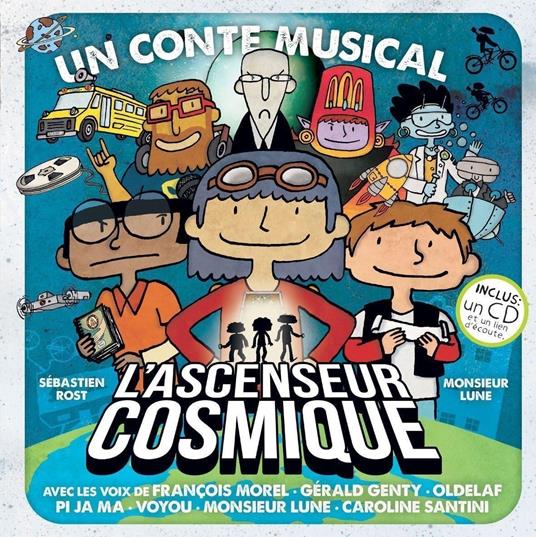 Lascenseur Cosmique (Livre Cd) - CD Audio