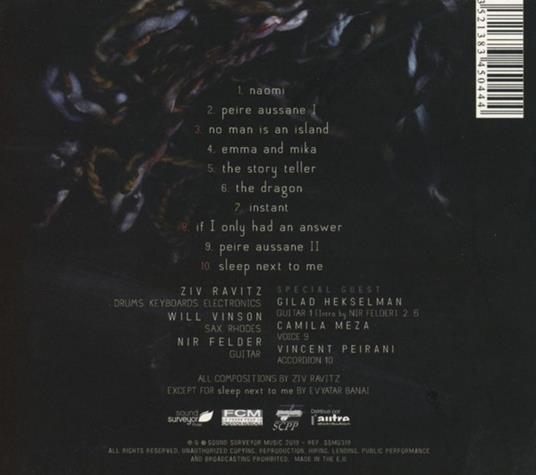 No Man Is an Island - CD Audio di Ziv Ravitz - 2