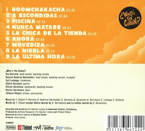 Pafata - CD Audio di Who's the Cuban - 2