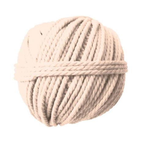 1 gomitolo di cotone cablato - Ecru - 2