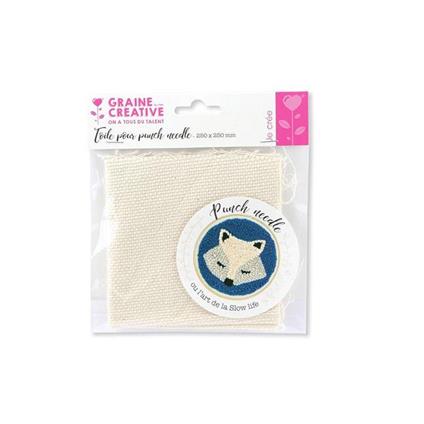 Tela per Punch needle 25 x 25 cm