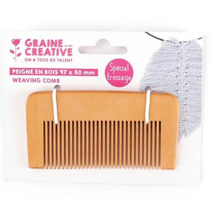 Pettine per intrecciare - 97 x 50 mm