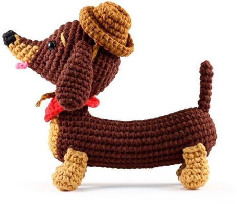 La mia scatola di peluche all'uncinetto Amigurumi - Bassotto - 2