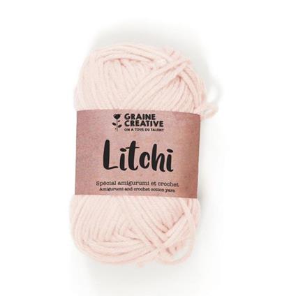 Filato di cotone speciale per uncinetto e amigurumi 55 m - rosa chiaro