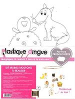 Graine Créative Kit di plastica Pazza - Pecora Mobile Fai da Te