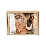 Kit per realizzare orecchini in macramè - 9 x 5 cm