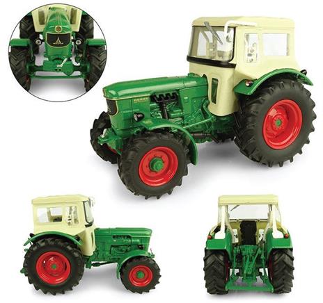 Deutz D6005 4Wd With Cabin Trattore Tractor 1:32 Model Uh5253