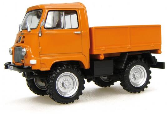 Renault Simpar Castor 1200D 1965 Orange 1:43 Model UH6055