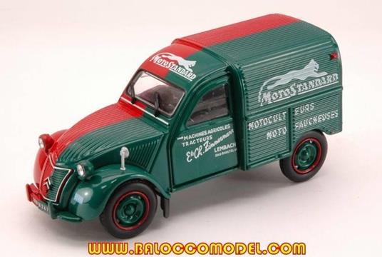 Uh6502 Citroen 2 Cv Motostandard 1.32 Modellino Universal Hobbies - 2