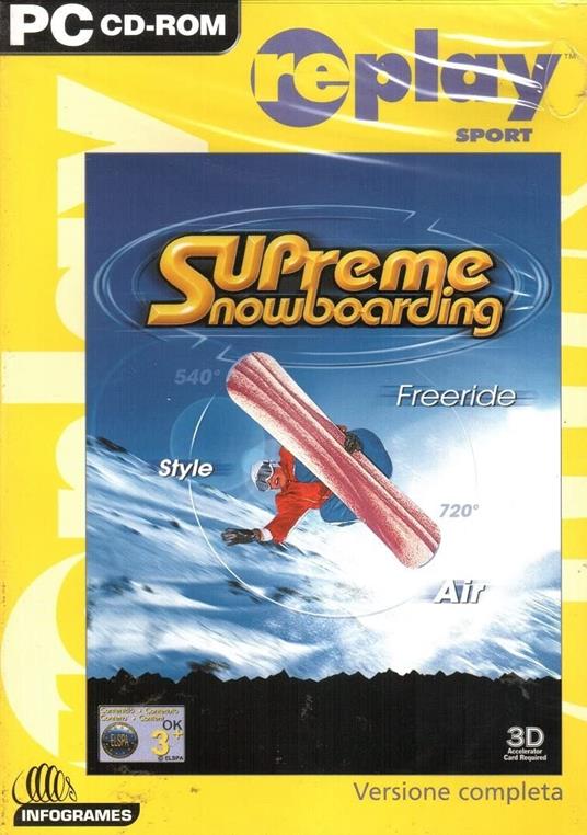 Supreme Snowboarding PC CD-Rom
