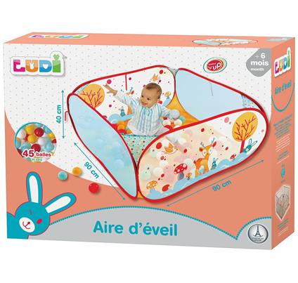 Ludi20005. Area Gioco Palline Pop Up. Coniglietto