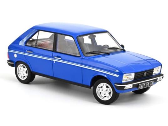 NOREV NV184903 PEUGEOT 104 S 1981 IBIS BLUE 1:18 Modellino
