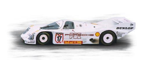 Porsche 962 C #17 Winner Supercup Nurburgring 1987 H.J. Stuck 1:18 Model Nv187412