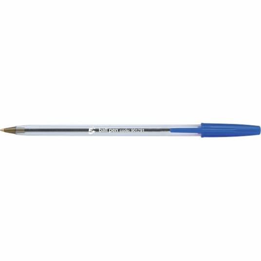 Penna a sfera 5 Star blu punta 1 mm. Confezione da 50
