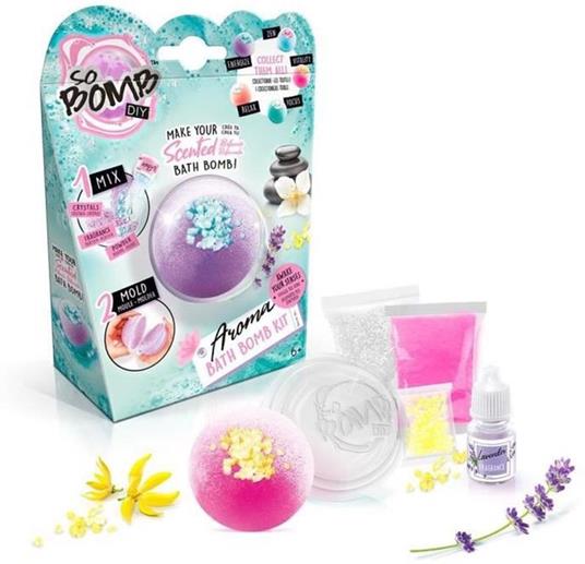 CANAL TOYS - So fai da te - Kit singolarmente per bomba da bagno effervescente - Aromaterapia - So Bomb - Bomba da bagno 1 confezione - BBD 038