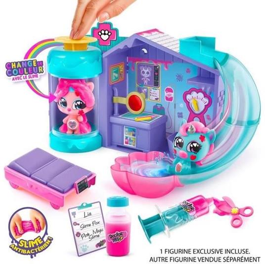 CANAL TOYS - Dr Slime - Clinica Veterinaria - Cura il tuo animale - Statuetta antibatterica e Slime - DSM 006 - 2