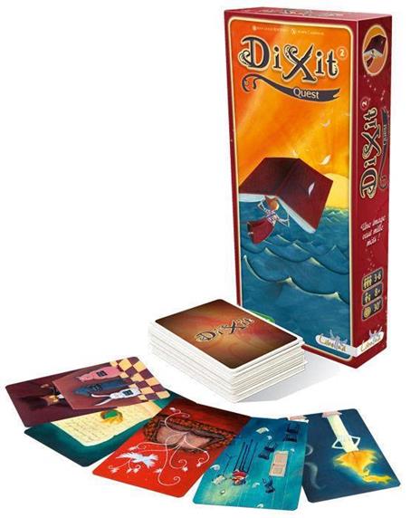 Dixit 2 Quest. Esp. - ITA. Gioco da tavolo - 7