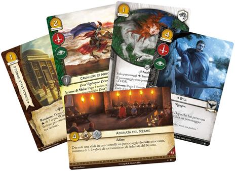Il Trono di Spade LCG 2nd Ed. Prendere il Nero. Gioco da tavolo - 3