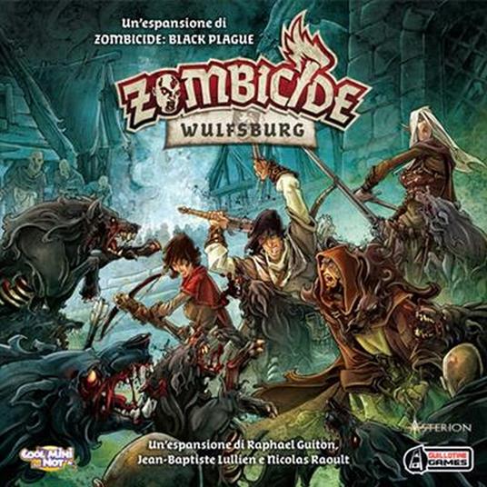 Zombicide Black Plague - Wulfsburg. Esp. - ITA. Gioco da tavolo - 3