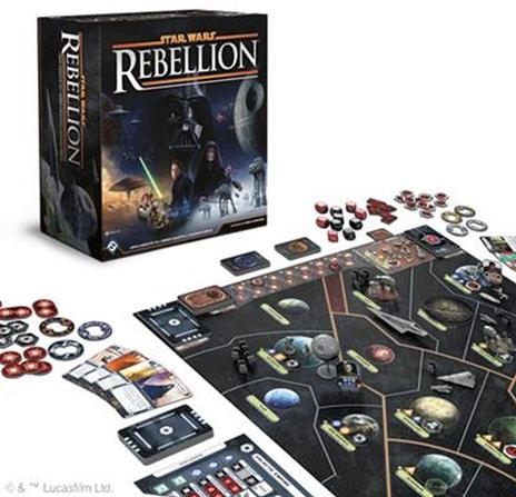 Star Wars - Rebellion. Base - ITA. Gioco da tavolo - 4